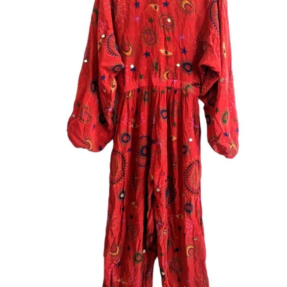 NWT FARM RIO MYSTIC JUMPSUIT SIZE L - Picture 3 of 3